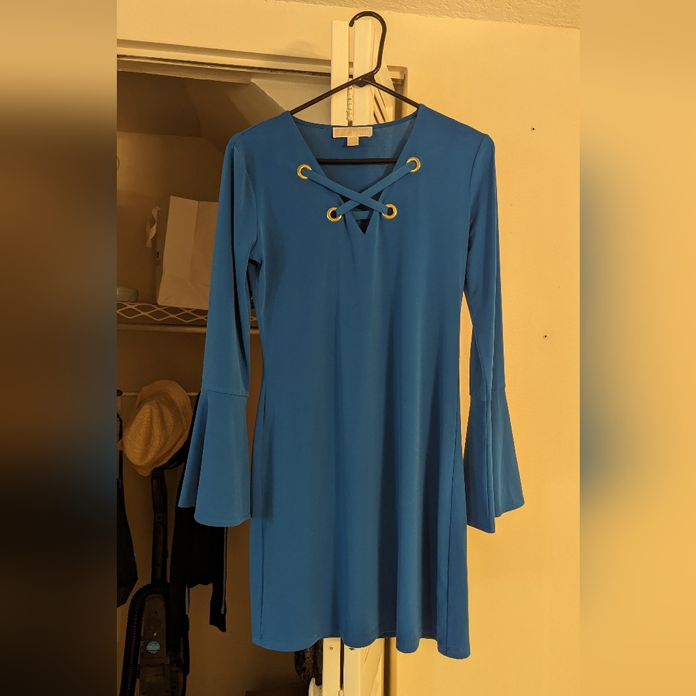 Size S/P Michael Kors blue dress was a gift perfect condition